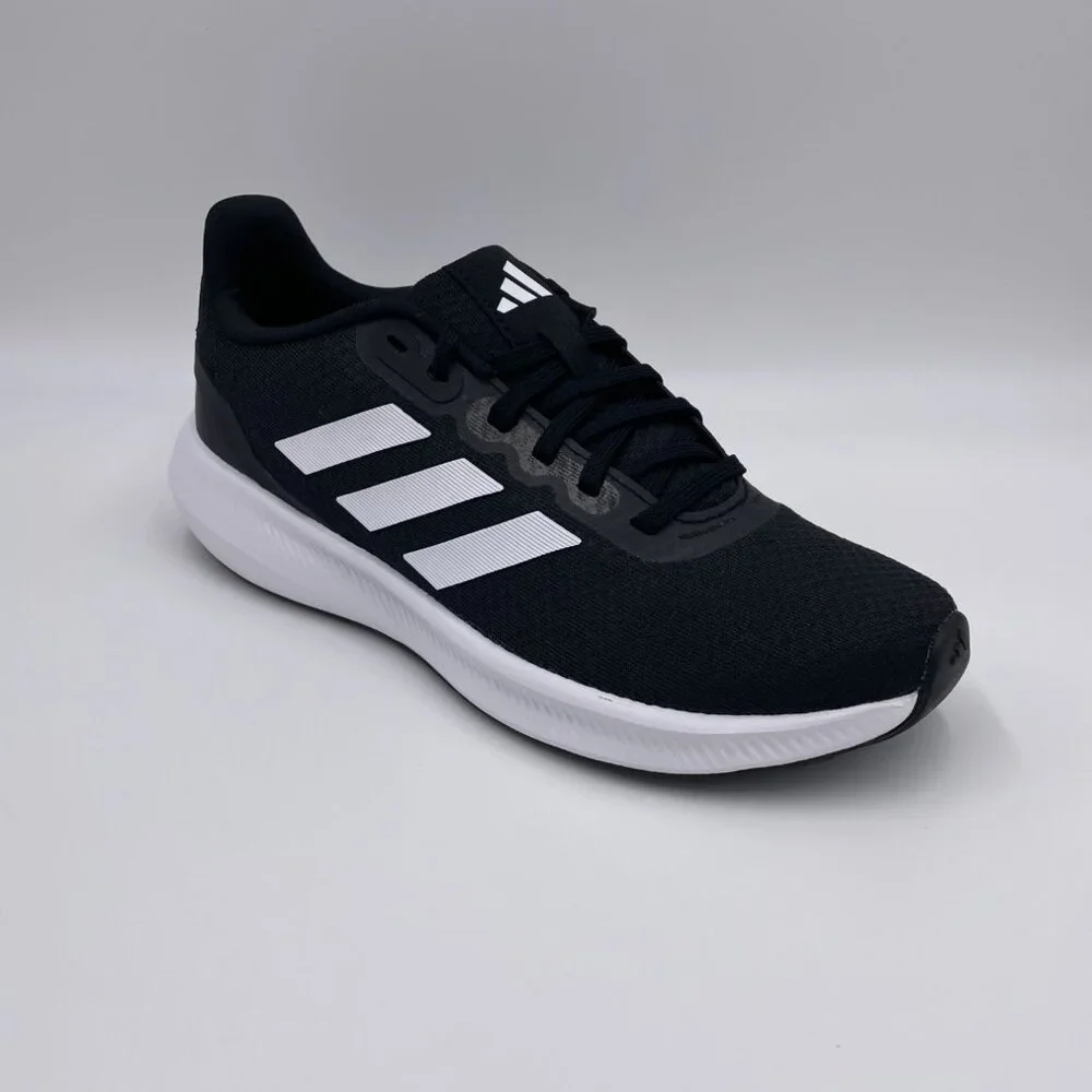 adidas Runfalcon 3.0 Black / White Womens Shoes - Picture 7 of 8